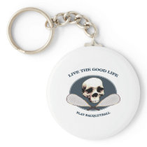 Good Life Racquetball Key Chain