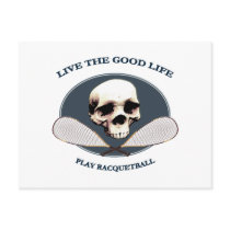 Good Life Racquetball postcards