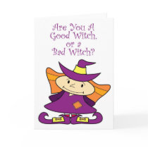Good Little Witch cards