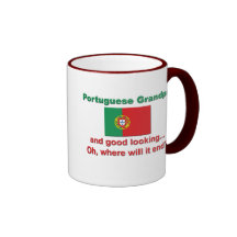 Good Lkg Portuguese Grandpa Coffee Mugs