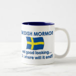 Good Lkg Swedish Mormor Coffee Mugs