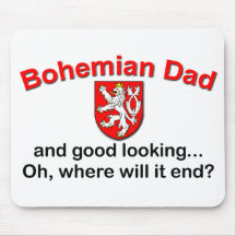 Good Looking Bohemian Dad Mousepad