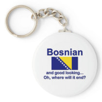 Good Looking Bosnian Keychain