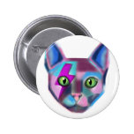 good looking cubist button