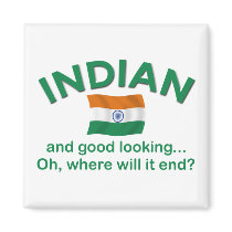 Good Looking Indian 1 magnets