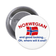Good Looking Norwegian Button