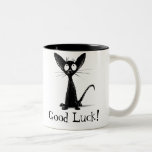 Good Luck Black Cat Mug