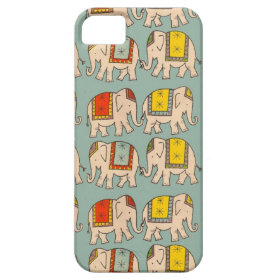 Good luck circus elephants cute elephant pattern iPhone 5 cover