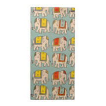 Good luck circus elephants cute elephant pattern printed napkins