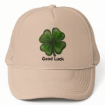 Good Luck Clover Trucker Hats