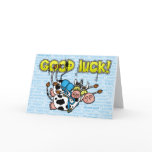 good luck - cows skydive tandem cards