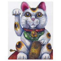 Good Luck Maneki Neko flyers by tshirtdart Good Luck Maneki Neko flyers