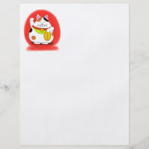 Good Luck Maneki Neko Flyers