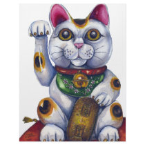 Good Luck Maneki Neko letterhead by tshirtdart Good Luck Maneki Neko letterhead