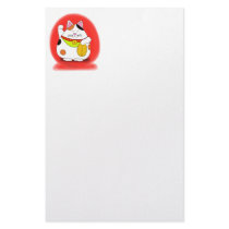Good Luck Maneki Neko Stationery