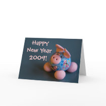 Good Luck Pig • New Year Greeting Card