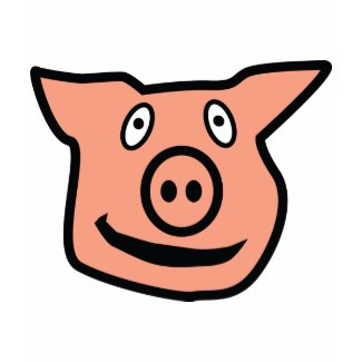 Good Luck Pig - pink piggy shirt