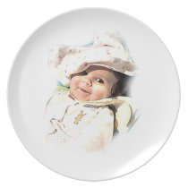 Good Morning - Baby Plate No. 3 plates