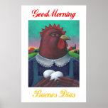 Good Morning/Buenos Dias Print