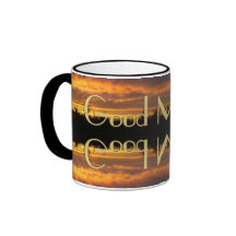 Good Morning -- Illusion of Reflection Mug