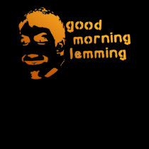 good morning, lemming t-shirts