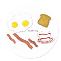 Good Morning Sticker
