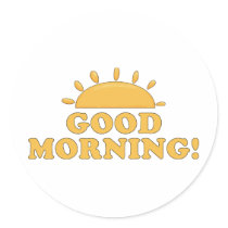Good Morning Sun stickers by CountryCute Good Morning Sun stickers