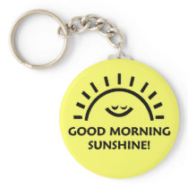 Good Morning Sunshine keychains