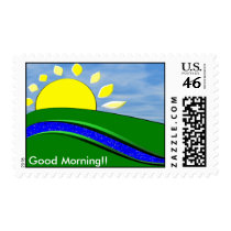 Good Morning Sunshine Postage stamps