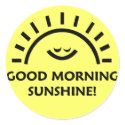 Good morning sunshine stickers by pixelholic Good morning sunshine stickers