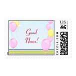 Good News Baby Shower Stamps