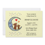 Good Night Koala Moon Baby Shower Invitaton Personalized Invitation