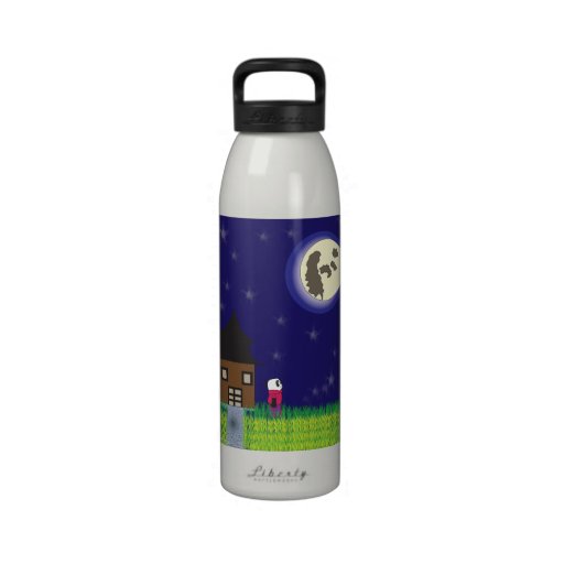 Good Night Panda Liberty Bottle Reusable Water Bottle