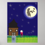Good night Panda Poster