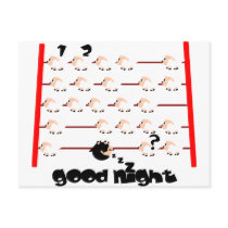 good night sheep postcards