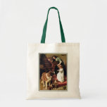 Good Night - with St. Bernard Tote Bags