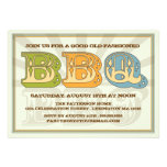 Good Old BBQ Country Style Party Invitation