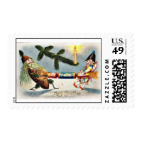 Good Old Christmas Postage Stamps