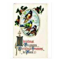 Good Old Christmas Postcard