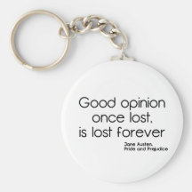 Good Opinion Key Chain