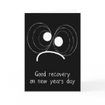 Good Recovery on New Years Day Card