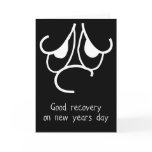 Good Recovery on New Years Day Card