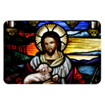 Good Shepherd Stained Glass Magnet