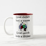 Good Speech School Grammar Saying Coffee Mug