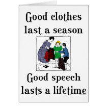 Good Speech School Saying cards by AngelCityArt Good Speech School Saying cards