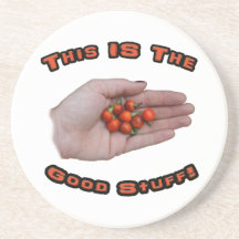 Good Stuff Cascabel Hot Pepper Design Image Coasters