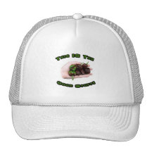 Good Stuff Chocolate Habanero Hot Pepper Design Mesh Hat