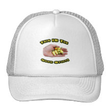 Good Stuff White Hot Peppers in Hand Design Hat