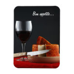 Good Taste in Vertical Format Rectangle Magnet