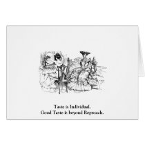 Good Taste Postcard